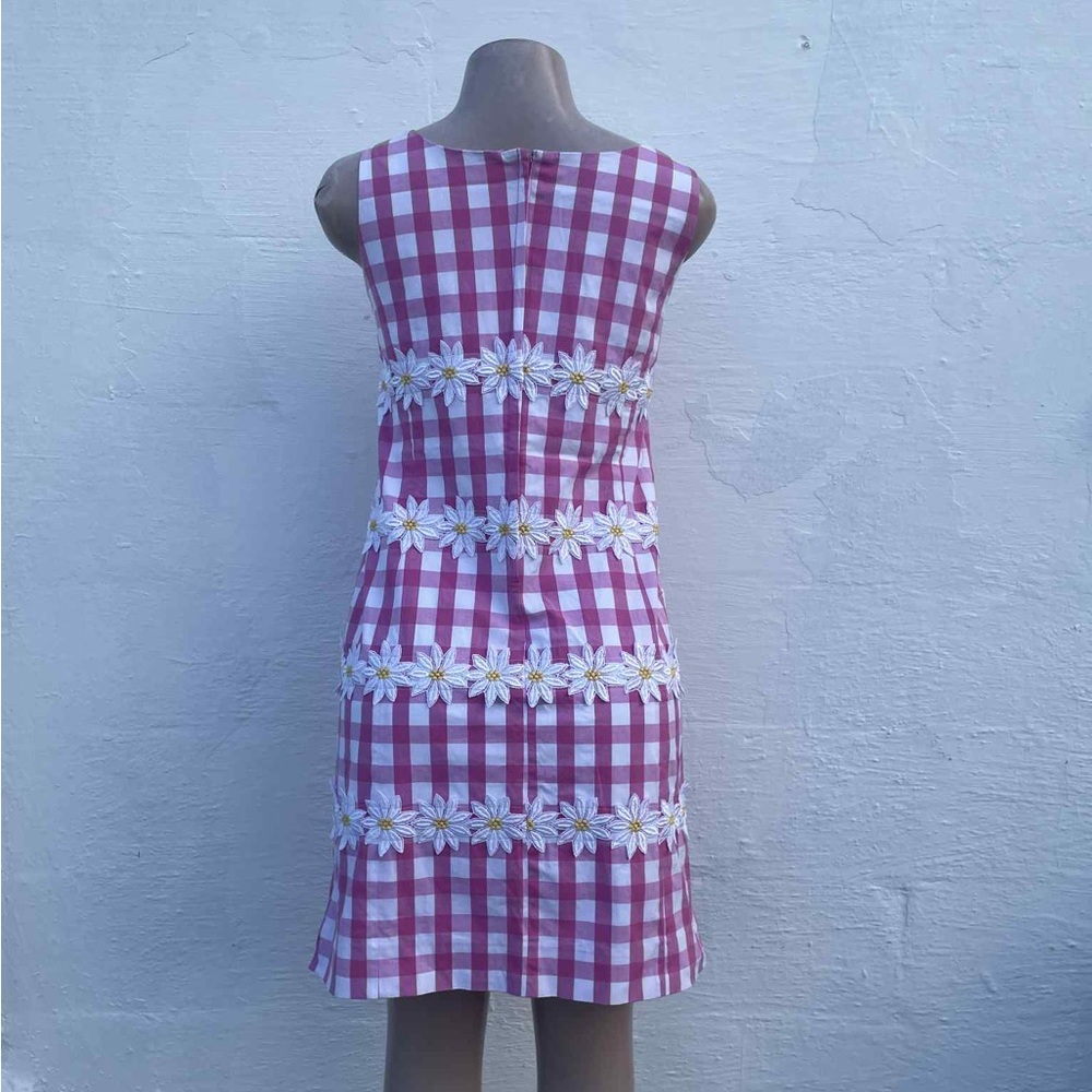Lilly Pulitzer Pink and White Gingham Dress - Picture 4 of 10